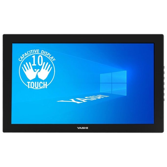 foto del prodotto yashi monitor 23.6 led touch screen yz2410 1920x1080 full hd tempo di risposta 5 ms