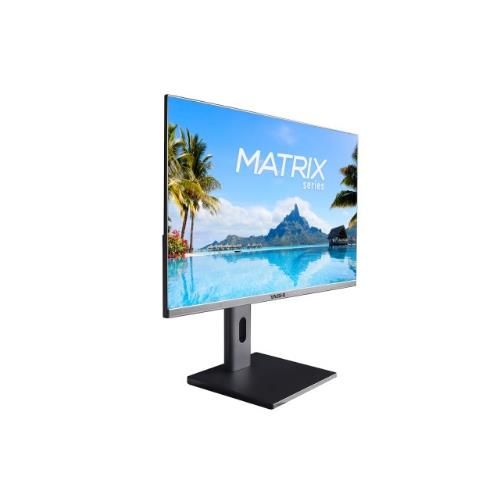 foto del prodotto yashi monitor 23,8 led va 16 9 fhd 4ms 300cdm, reg altezza, vga hdmi, multimediale
