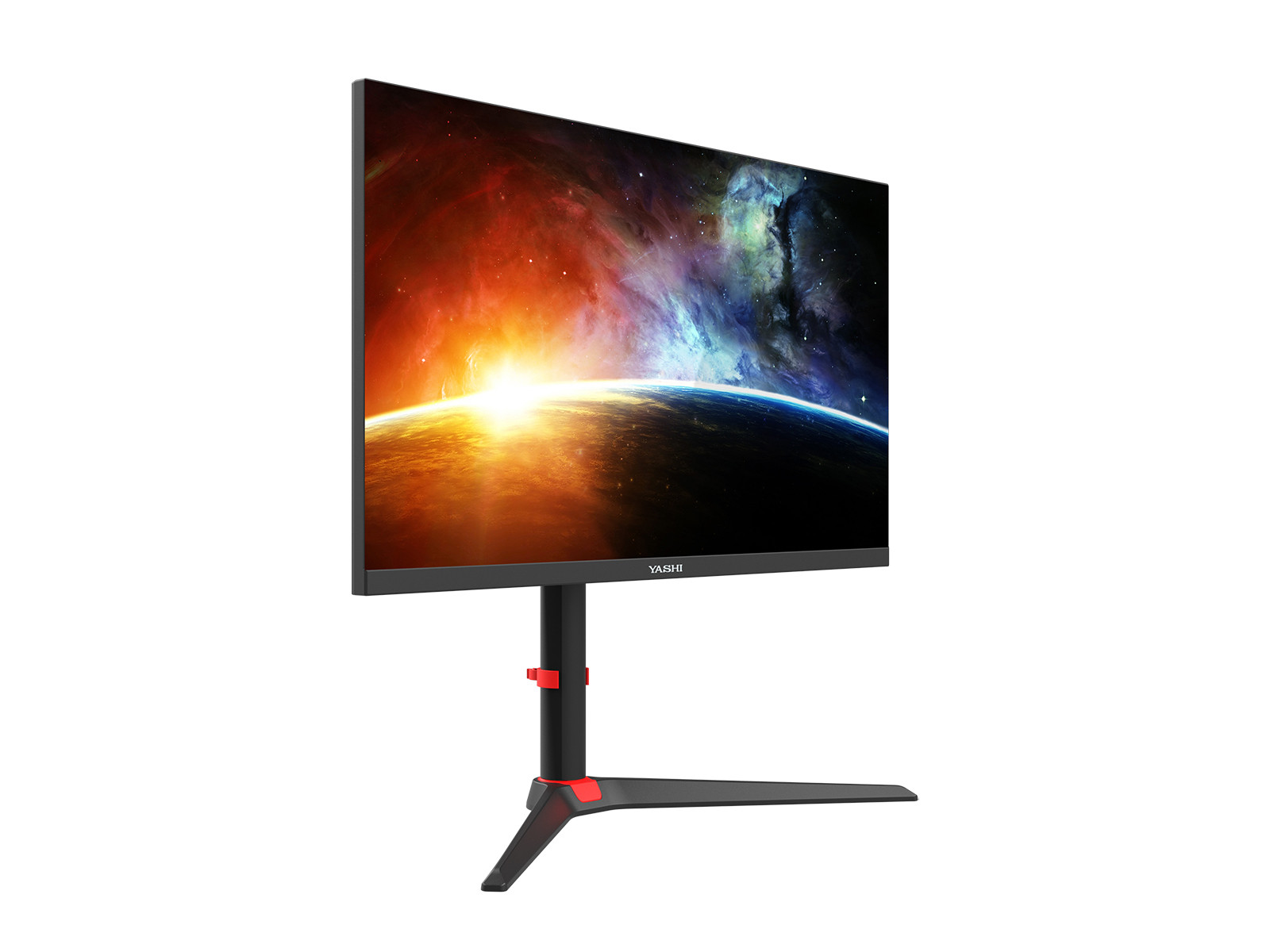 foto del prodotto yashi monitor 27 led ips 16 9 qhd 1ms 180 hz, 350 cdm, pivot, dp hdmi, multimediale