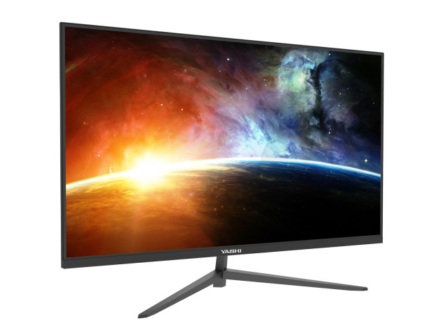 foto del prodotto yashi monitor 32 led ips 16 9 fhd 350 cdm 100hz, dp hdmi, multimediale