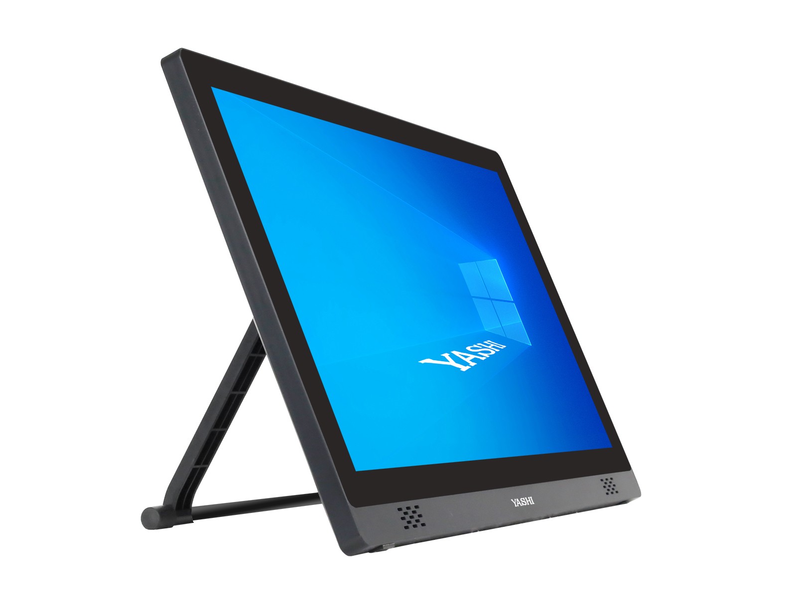 foto del prodotto yashi monitor touch 21,5 led ips 16 9 fhd 1000 1 250 cd m 60hz vga dvi hdmi 10 tocchi capacitivo