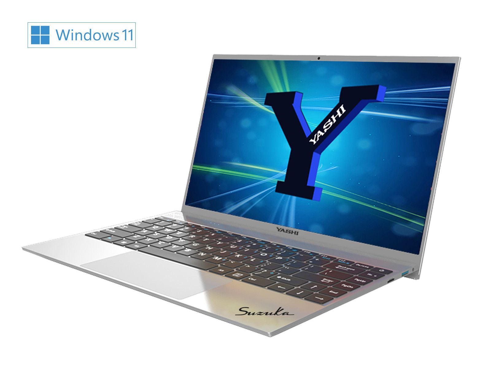 foto del prodotto yashi nb 14 suzuka j4125 8gb 320gb ssd win 11 pro