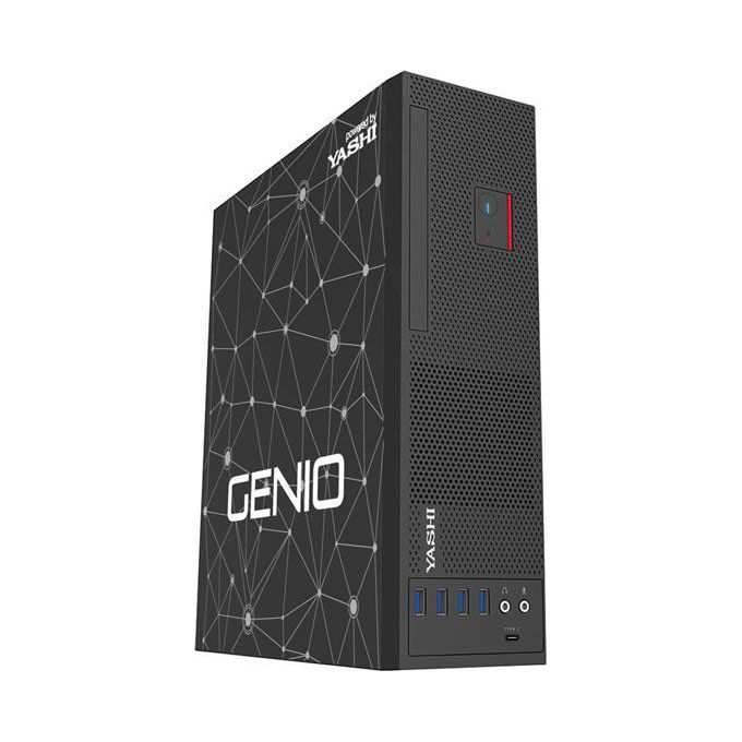 foto del prodotto yashi pc desktop sff intel core i5 8gb ram ssd 512gb windows 11 pro ufficio casa