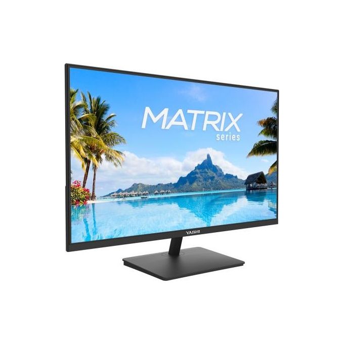 foto del prodotto yashi yz2724 monitor per pc 27'' led ips 16:9 fhd 1ms 300 cdm vga-hdmi multimediale