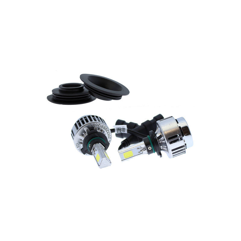 foto del prodotto yatek lampade a led 9005 per auto e moto, anabbagliante, impermeabile, accensione istantanea, 6000k, 3300 lumen, 12v, 36 w