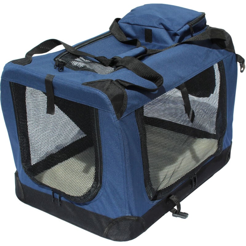 foto del prodotto yatek porta cani pieghevole per ingressi laterali e superiori con alta visibilit , comfort e sicurezza per il vostro animale domestico, varios