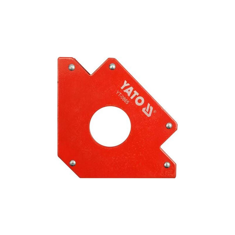 foto del prodotto yato angolo magnetico per saldatura 122x190x25 mm yt 0865