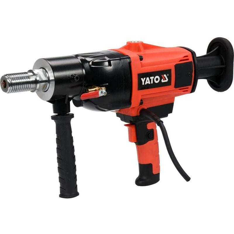 foto del prodotto yato carotatore de carotatore diamantato professionale, a umido e a secco, con treppiede de cambio, 2200 w, fino a 180 mm de diametro