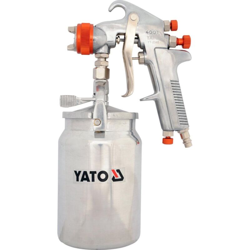 foto del prodotto yato pistola pneumatica per pittura ad alta pressione sarbatoio da 1 l