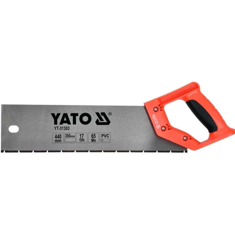 foto del prodotto yato - sega a mano 350 mm per pvc yt-31303