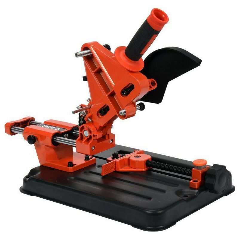 foto del prodotto yato standard per smerigliatrice angolare con de collegamento alla corrente e de funzione di taglio angolare, 125 mm