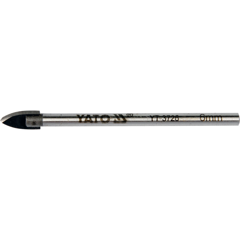 foto del prodotto yato yt 3726 punta per trapano in vetro e ceramica da 6 mm