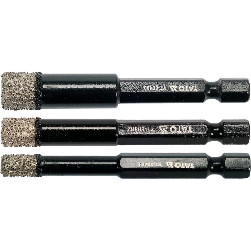 foto del prodotto yato yt 60409 set di punte per trapano of punte per trapano 3 pezzo i 