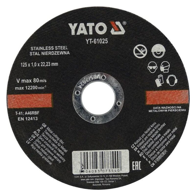 foto del prodotto yato yt 61025 accessorio per smerigliatrice angolare
