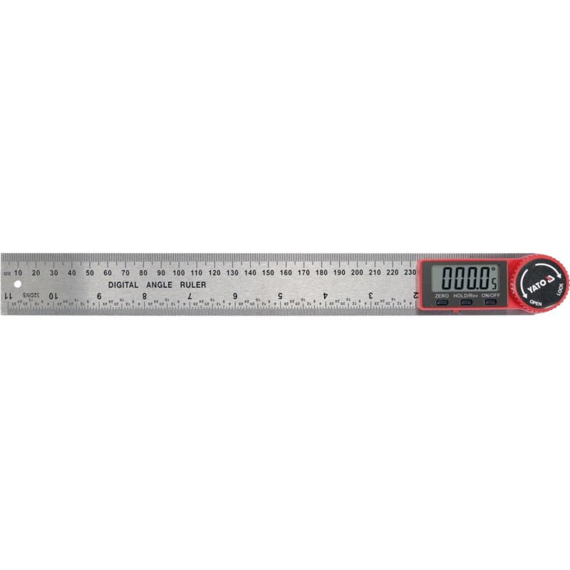 foto del prodotto yato yt 71004 misuratore digitale di angolo 0 360 