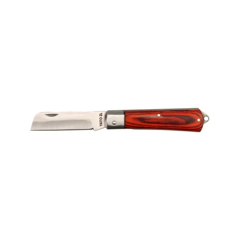 foto del prodotto yato yt 7600 coltello da tasca de camper scout brown, silver
