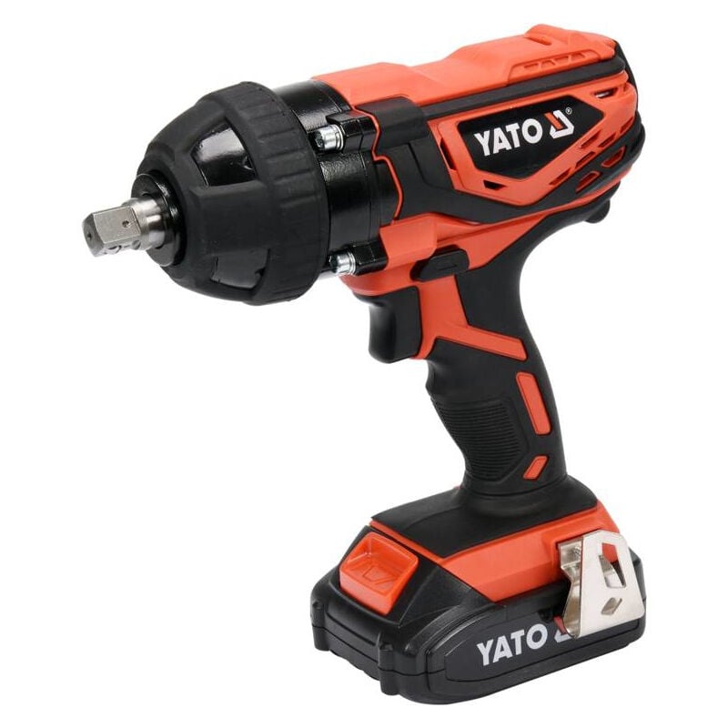 foto del prodotto yato yt 82804 cacciavite impatto con batteria 1 2 2200 rpm 300 nm nero, arancione 18 v