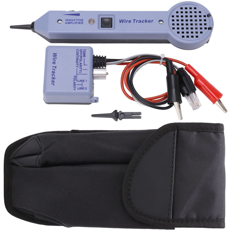 foto del prodotto yb eosnow kit tester per tracciamento cavi di rete rilevatore toner cavo amplificatore a induzione regolabile audio