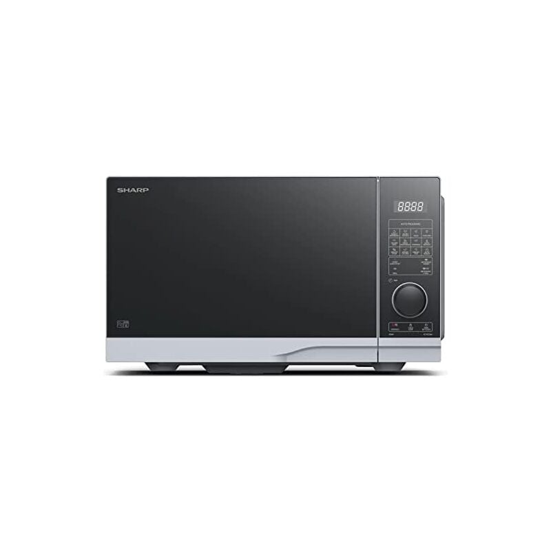 foto del prodotto yc pg254ae s forno a microonde a convezione con grill 900 w, 25 l, 10 livelli di potenza de, funzione eco, scongelamento, sicurezza bambini ,