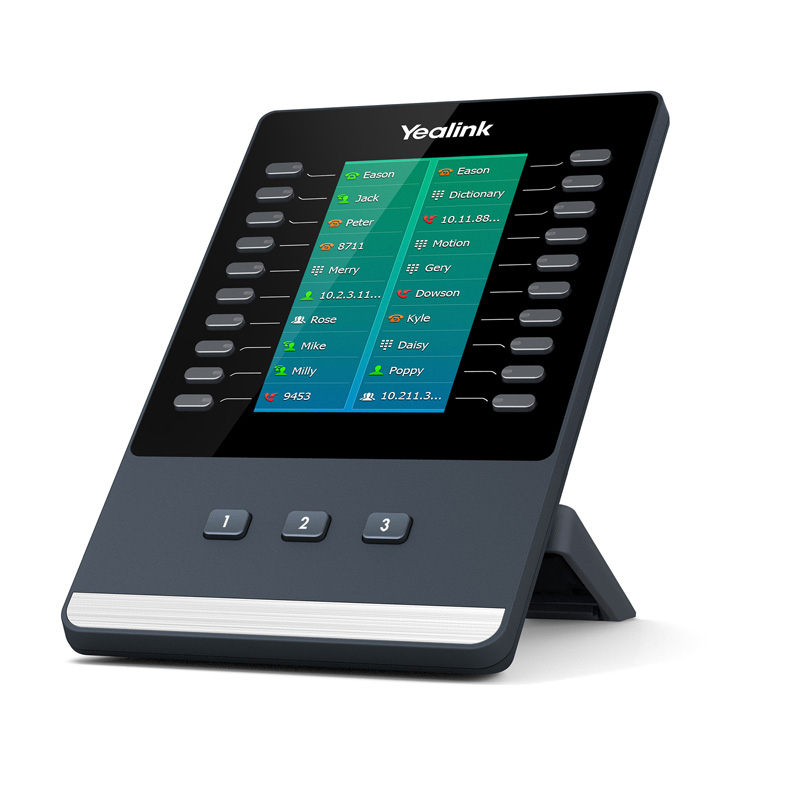 foto del prodotto yealink exp50 modulo add on ip nero, grigio 23 pulsanti