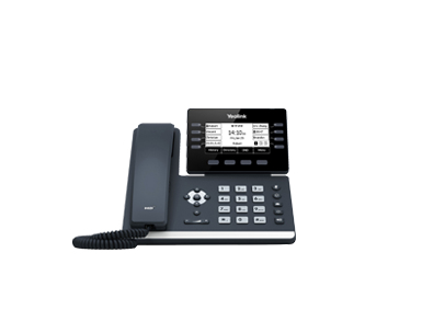 foto del prodotto yealink sip t53w telefono ip grigio 8 linee lcd wi fi