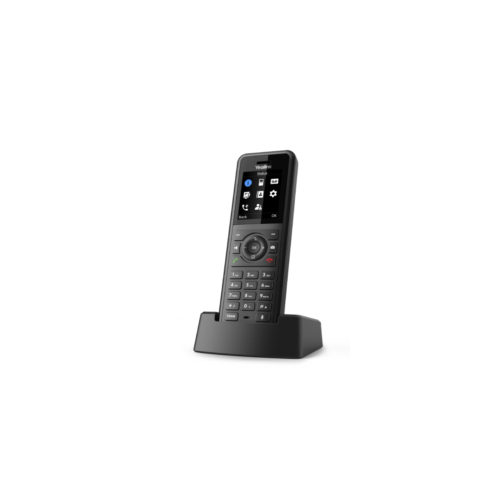 foto del prodotto yealink w57r telefono ip nero 2 linee tft