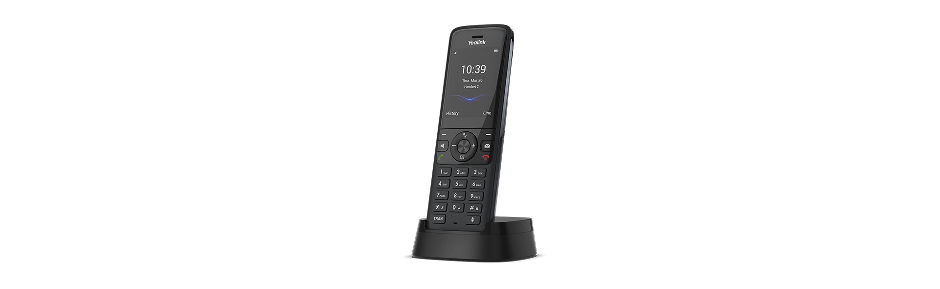 foto del prodotto yealink w78h telefono dect identificatore di chiamata nero