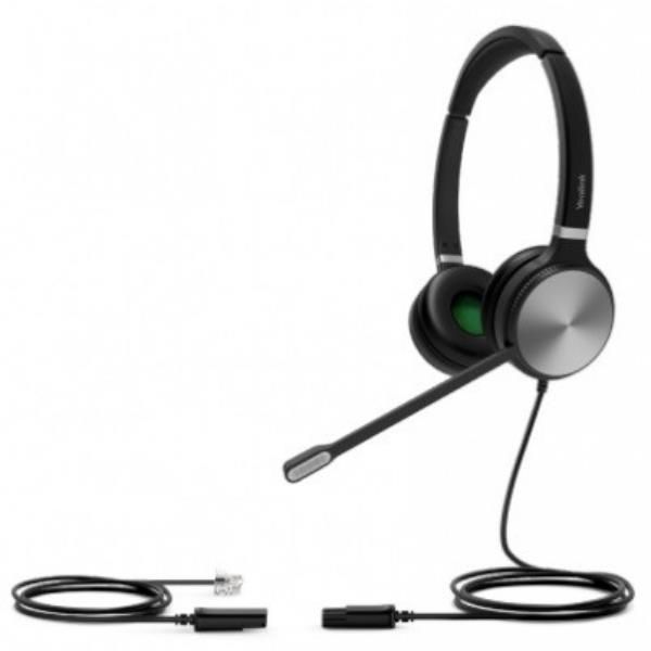 foto del prodotto yealink yhs36 auricolare cablato a padiglione ufficio nero, argento