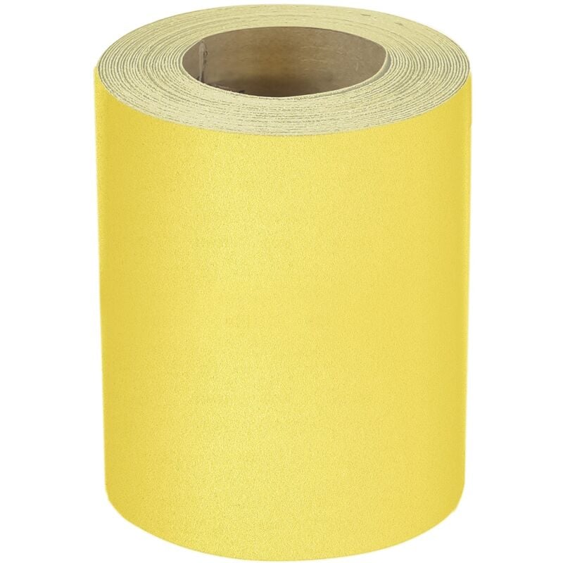 foto del prodotto yellow carta abrasiva rotolo di carta abrasiva / 93 mm x 5 m / 1 rotolo / p40 / levigatura di legno duro, legno dolce, vernice, stucco, plastica - mirka