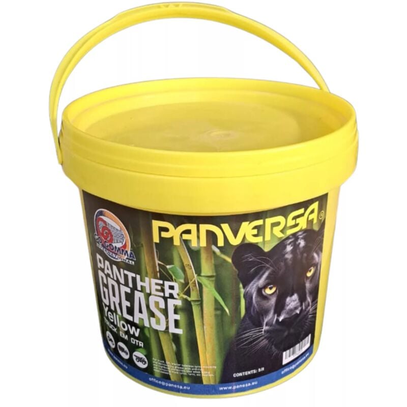 foto del prodotto yellow panther grease pasta per montaggio auto 5kg