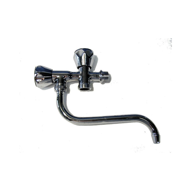 foto del prodotto yeppon rubinetto lavatrice collo snodo 252