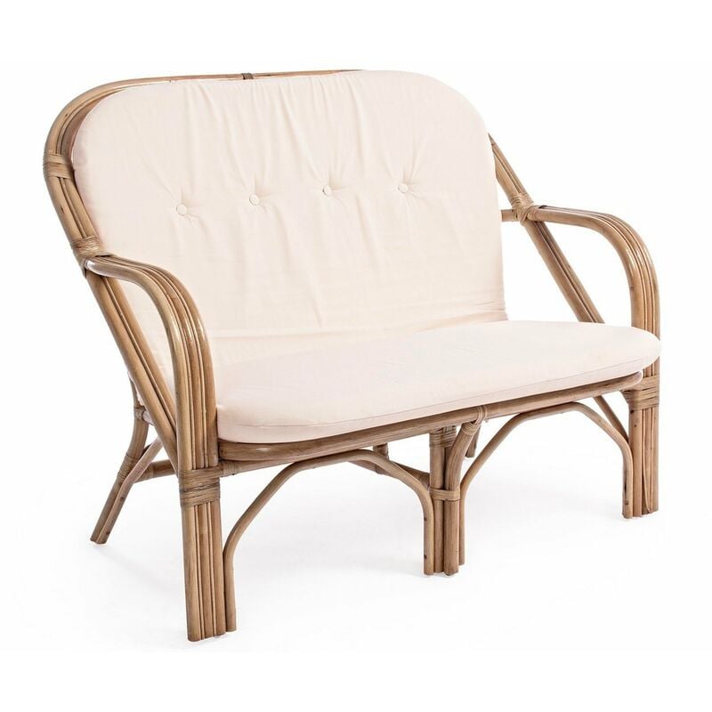 foto del prodotto yes everyday - divano 'golf' con cuscini sfoderabili in poliestere, struttura in rattan, per esterno