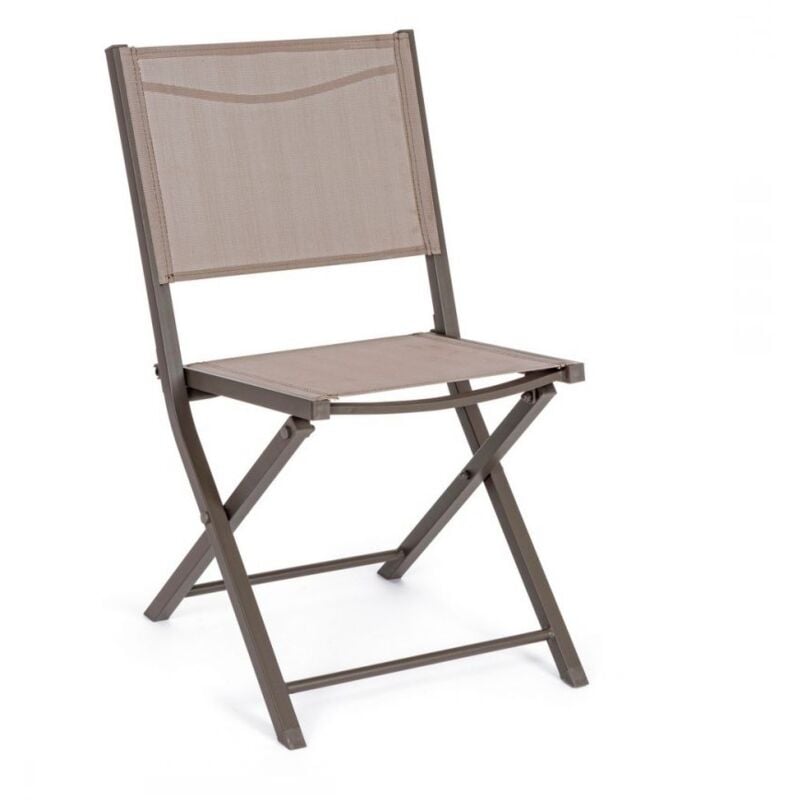 foto del prodotto yes everyday sedia pieghevole hilde coffee bizzotto da esterno