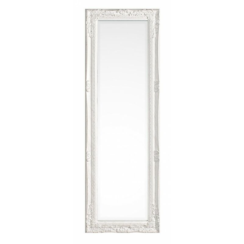 foto del prodotto yes everyday specchio miro con cornice bianco 42x132 0242012