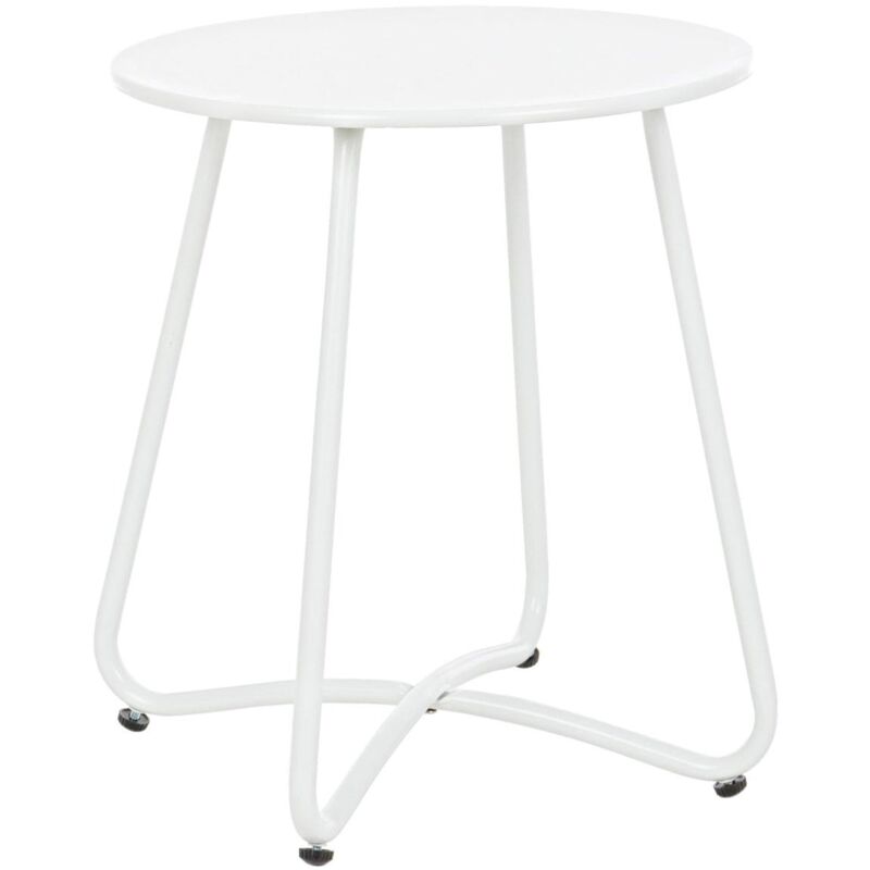 foto del prodotto yes everyday tavolino da caffe wissant per lettino da esterno e giardino in acciaio con vassoio 46 x h 52 cm antracite