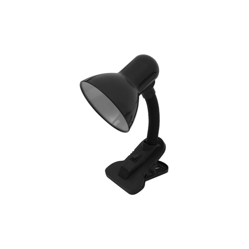 foto del prodotto yezco 1xe27 nero flexi fixation c morsetto flessibile regolabile 26x11,5x12 cm