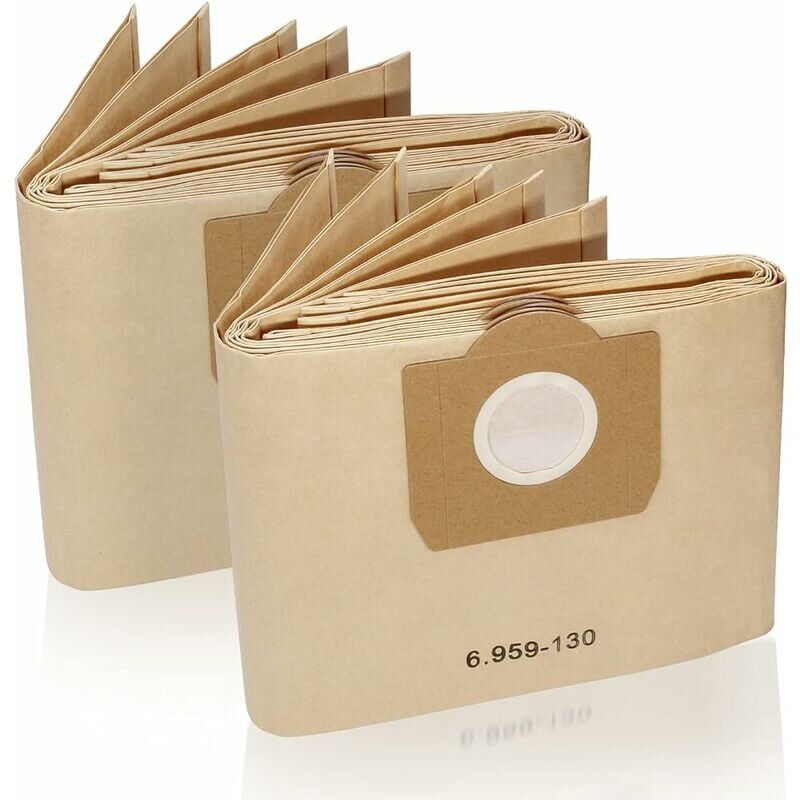 foto del prodotto ymyny 10 pezzi sacchetti per aspirapolvere per 6.959 130.0 sacchetti di carta per aspirapolvere wd3 wd3p wd3 premium