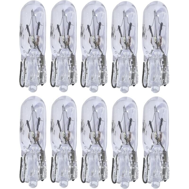 foto del prodotto ymyny 10 pezzi t5 12v 1.2w led lampadine cruscotto