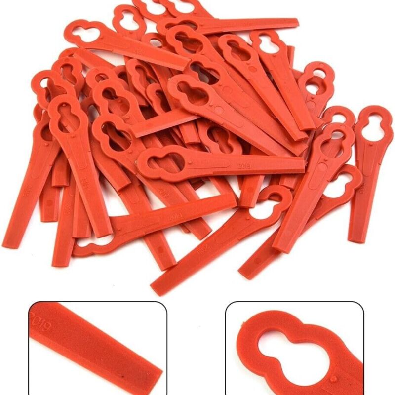 foto del prodotto ymyny 120 pezzi lame di ricambio in plastica per tagliabordi einhell e bosch com
