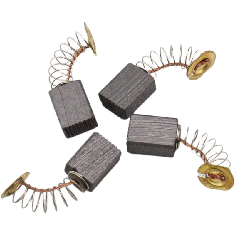 foto del prodotto ymyny 2 paia di spazzole di carbone cb411 191940 4 6x9x12mm compatibili con makitta rt0700c 3707f 3708f 3708fc smerigliatrice router