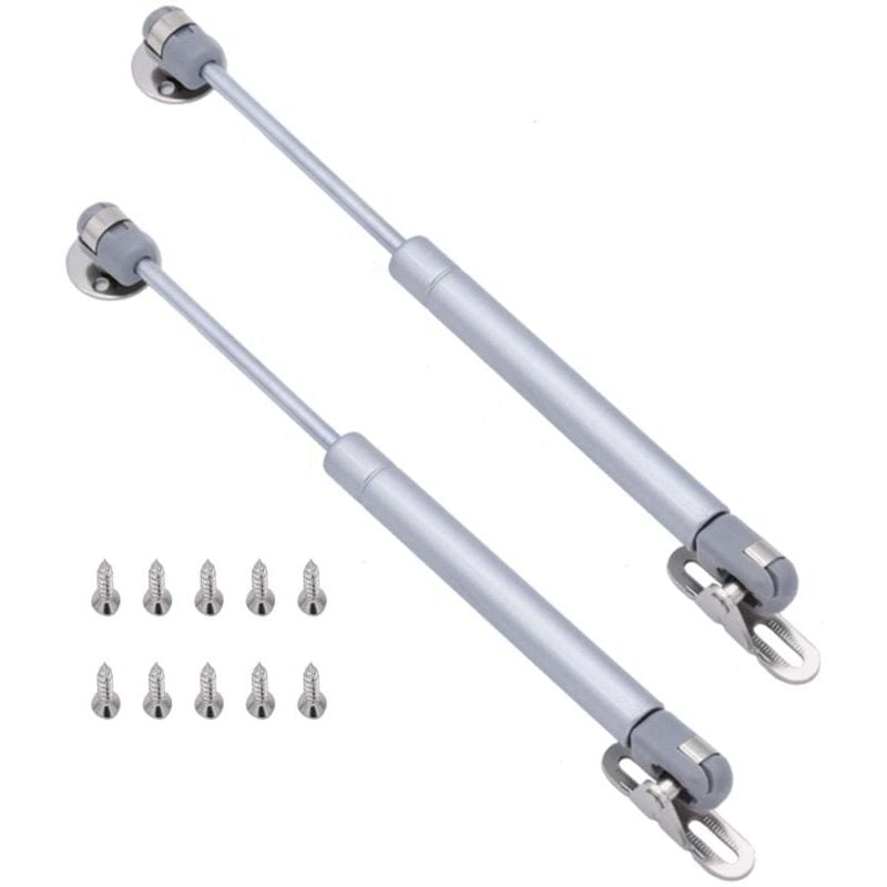 foto del prodotto ymyny 2 pezzi 200n molla a gas, molla a gas elastica con chiusura ammortizzata, molla a gas con chiusura ammortizzata, cerniere per mobili da