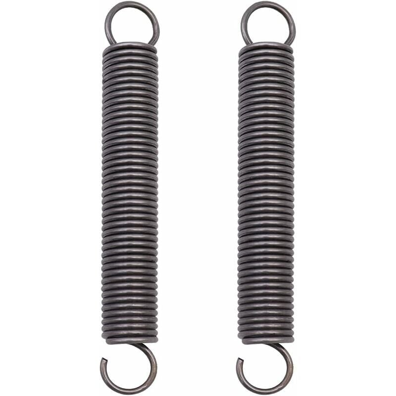 foto del prodotto ymyny 2 pezzi molle di estensione in acciaio molle compresse molle a doppio gancio estese 2x18x150mm
