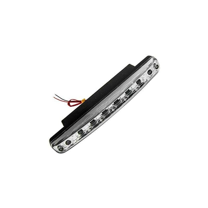 foto del prodotto ymyny 2 pezzi super bright white 8 led faro anteriore per auto con luce diurna