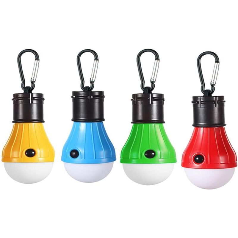 foto del prodotto ymyny 4 confezioni di luci da campeggio a led portatili impermeabili a batteria