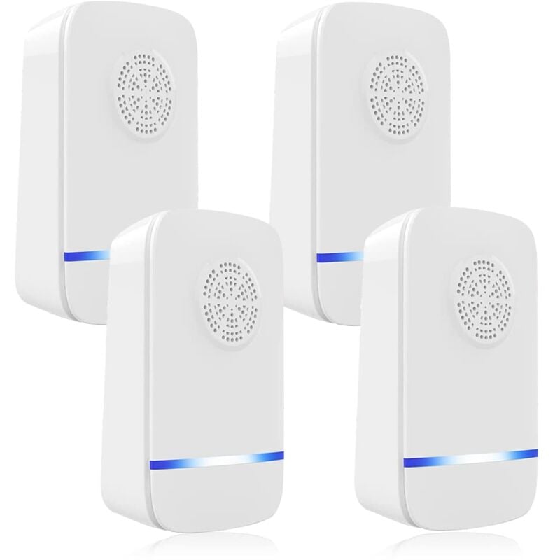 foto del prodotto ymyny 4 confezioni di repellente per topi e ratti ad ultrasuoni, dispositivo per topi ad ultrasuoni, repellente per topi ad ultrasuoni per interni