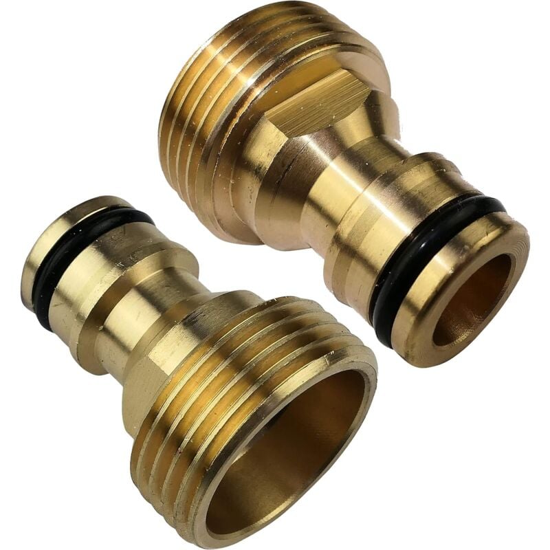 foto del prodotto ymyny 47449 2 adattatori maschio 3 4 attacco rapido per rubinetto filettatura esterna attacco rubinetto accessorio utensile da