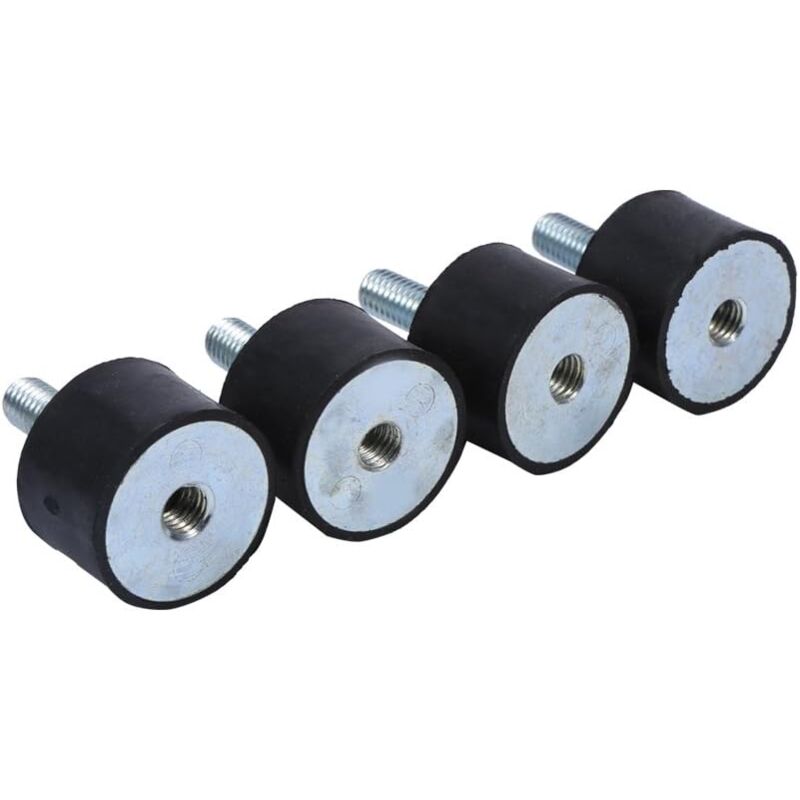 foto del prodotto ymyny 4x m8 supporti in gomma ammortizzatori antivibrazioni silentblock bobine vd3020 m823 