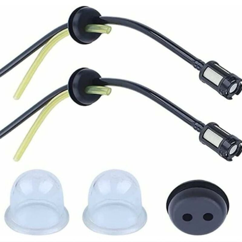 foto del prodotto ymyny 5 pezzi tubo carburante decespugliatore pezzi di ricambio filtro carburante per tosaerba tagliasiepi bordatore