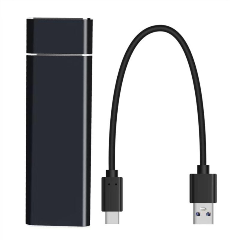 foto del prodotto ymyny 64gb disco rigido ssd esterno ultra sottile, adattatore otg type c in regalo, per laptop velocit di lettura fino a 430 mb s, velocit di