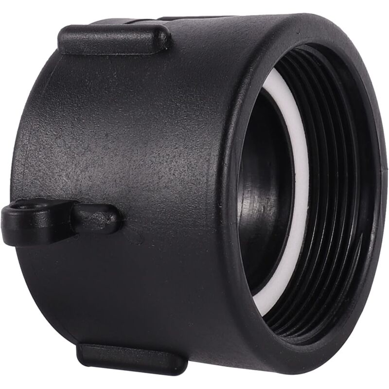 foto del prodotto ymyny adattatore ibc da 60 mm con filettatura grossa a 2 , adattatore per rubinetto da giardino, connettore per serbatoio da 1000 litri, per